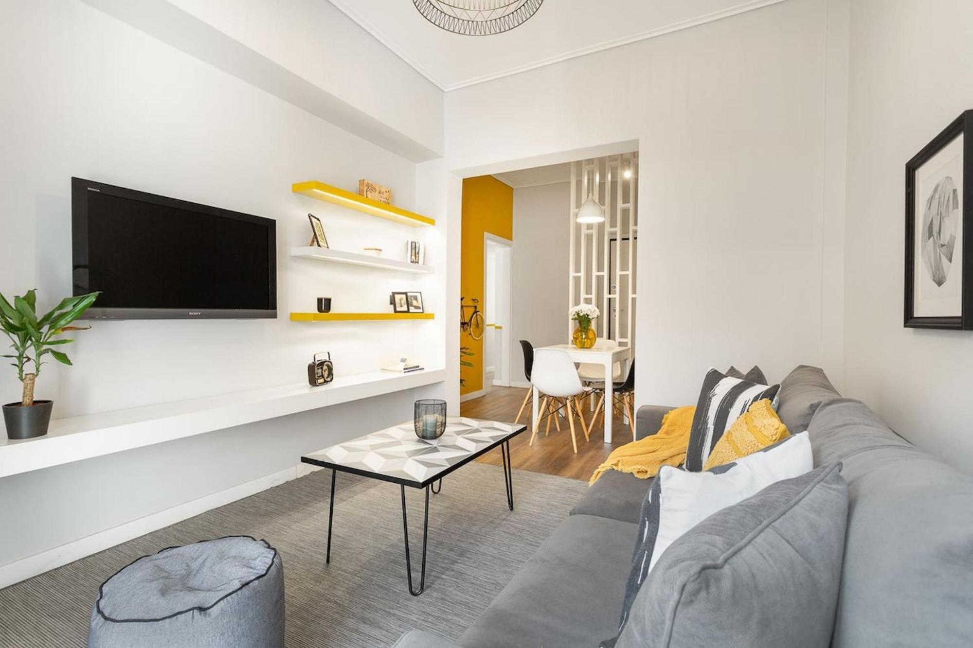 Bright, Modern Retreat Near Acropolis In Koukaki Διαμέρισμα